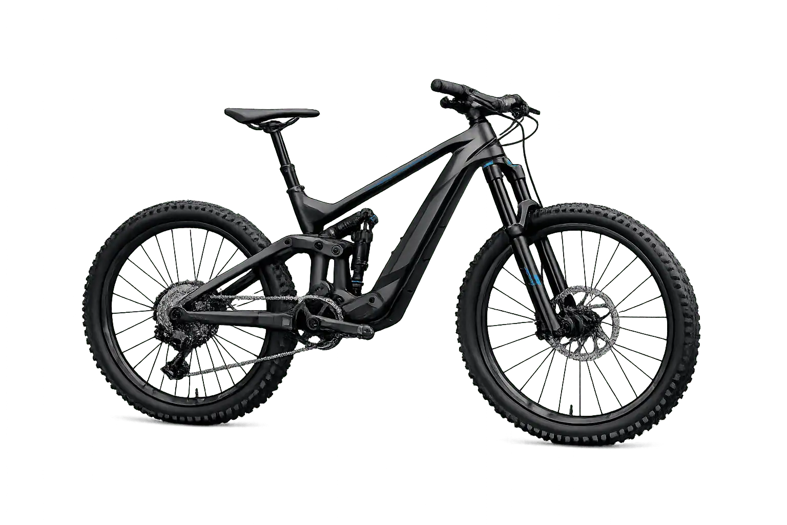 Bicicleta de montaña doble suspensión Xbike color negro en oferta